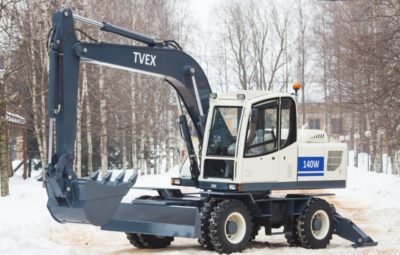 АРЕНДА КОЛЕСНОГО ЭКСКАВАТОРА Tvex 140W