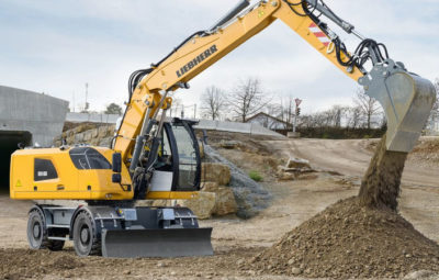 АРЕНДА КОЛЕСНОГО ЭКСКАВАТОРА Liebherr A 918 Litronic