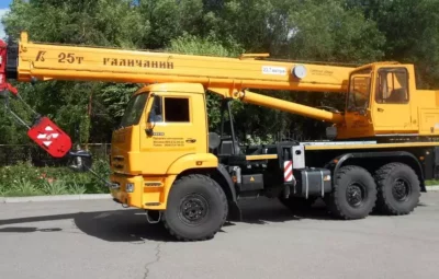 АРЕНДА АВТОКРАНА-ВЕЗДЕХОДА ГАЛИЧАНИН КС-55713-5