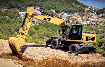 АРЕНДА КОЛЕСНОГО ЭКСКАВАТОРА Caterpillar M322D2