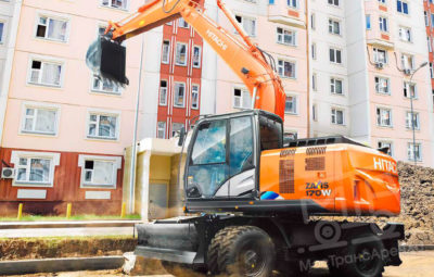 АРЕНДА КОЛЕСНОГО ЭКСКАВАТОРА Hitachi ZX170W-5A