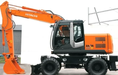 АРЕНДА КОЛЕСНОГО ЭКСКАВАТОРА Hitachi ZX140W