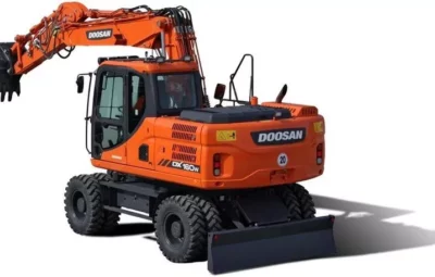 АРЕНДА КОЛЕСНОГО ЭКСКАВАТОРА Doosan DX160W