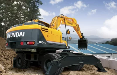 АРЕНДА КОЛЕСНОГО ЭКСКАВАТОРА Hyundai R140W