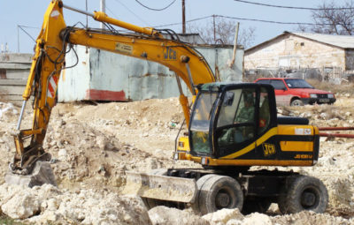 АРЕНДА КОЛЕСНОГО ЭКСКАВАТОРА JCB JS 130W